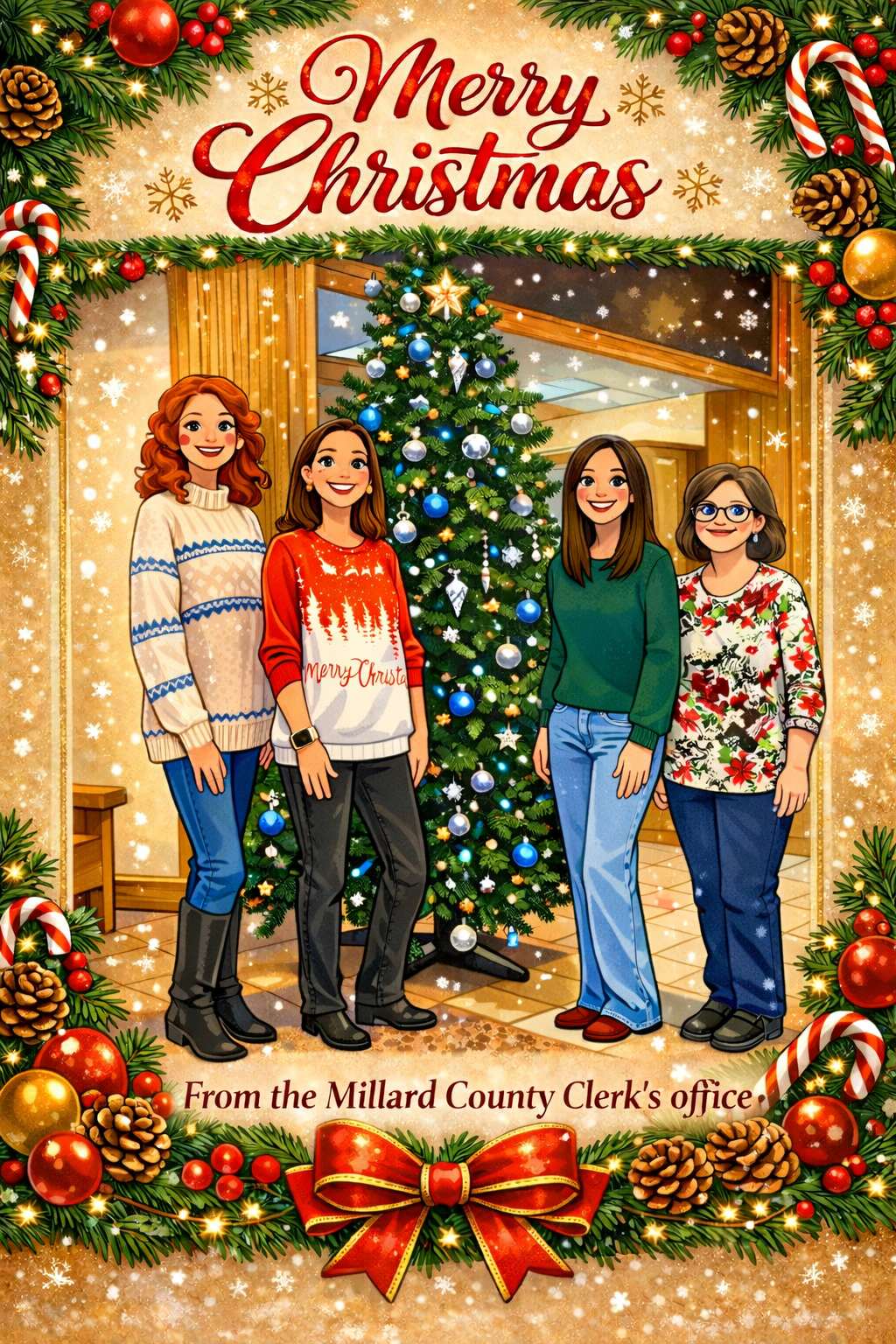 Merry Christmas from the Clerk's Office!